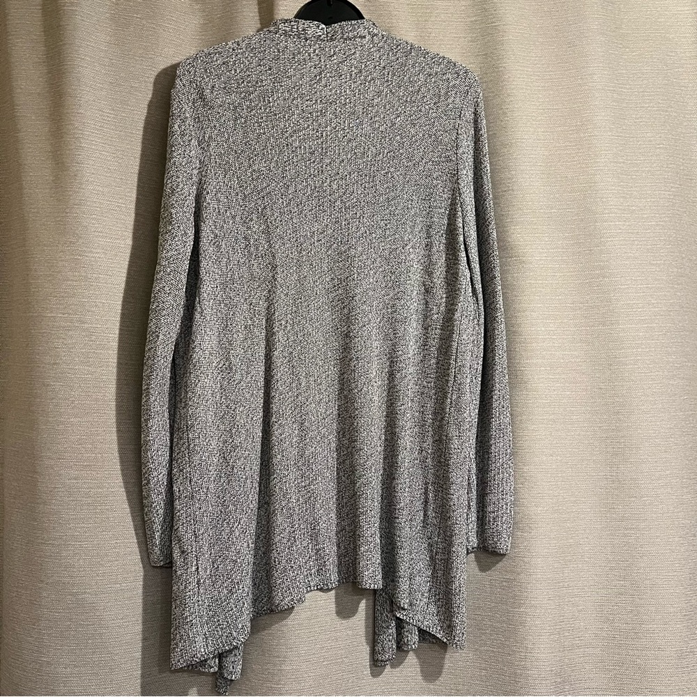 Eileen Fisher Marled Open Front Cardigan - Size L - Picture 2 of 11